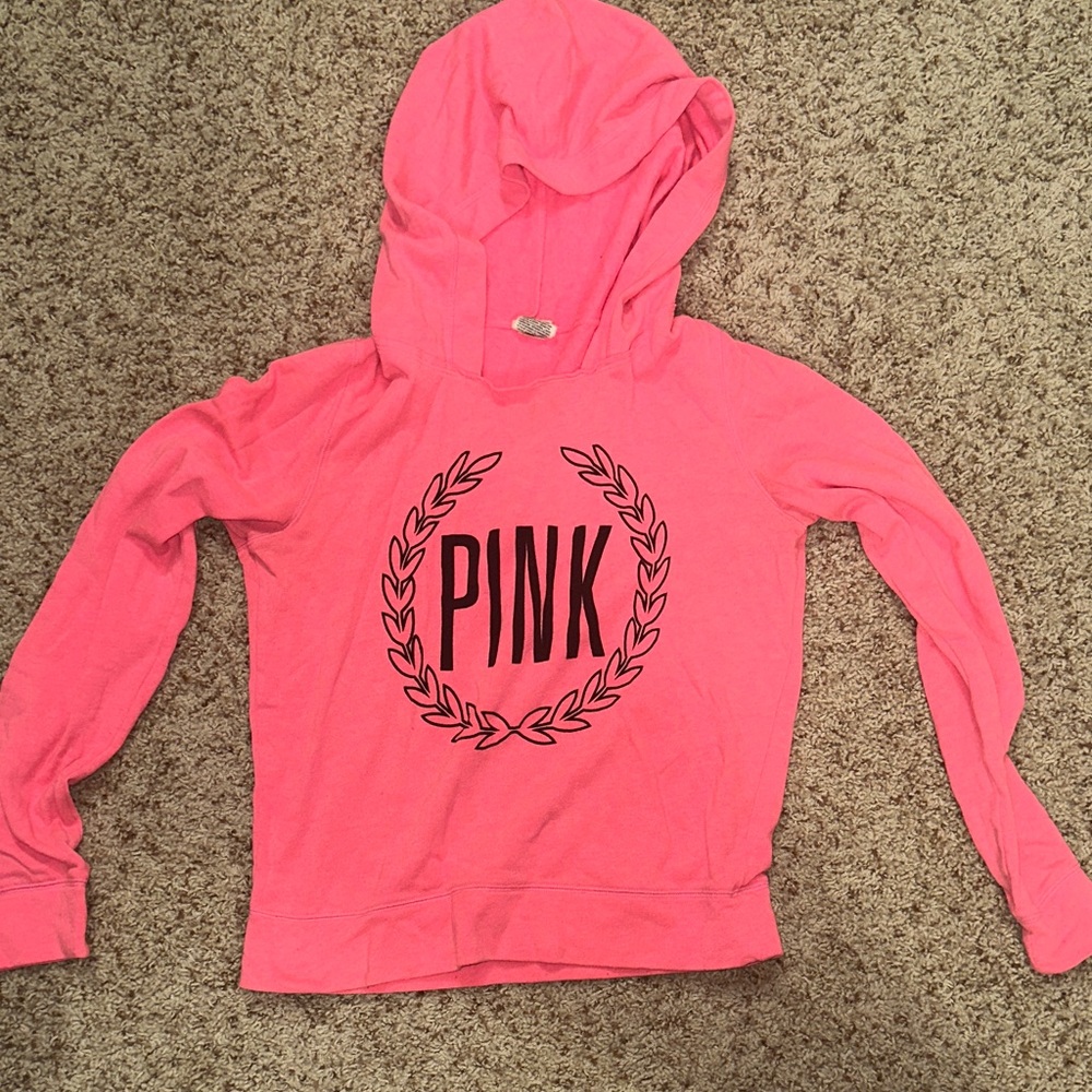 Victoria's Secret Pink Hoodie - Bright Pink